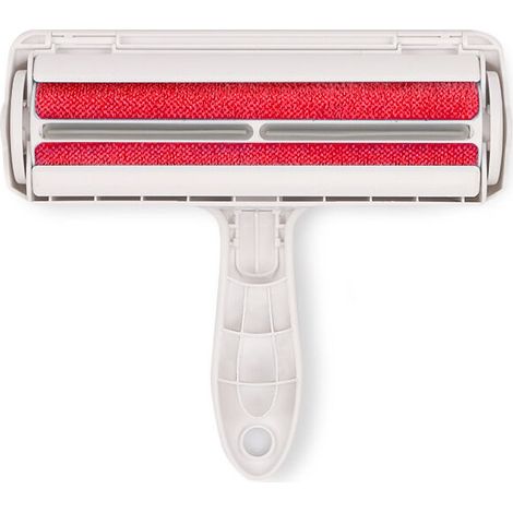 Brosse à poils pour chat et chien - Brosse à épiler - Brosse à poils pour animaux de compagnie Magic Dog Nettoyage de chat - Brosse à poils de nettoyage pour animaux de compagnie, Rouge (1/5)