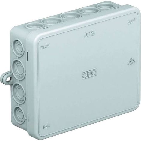 Caja de derivación obo-bettermann 2000410-g IP55 polietileno