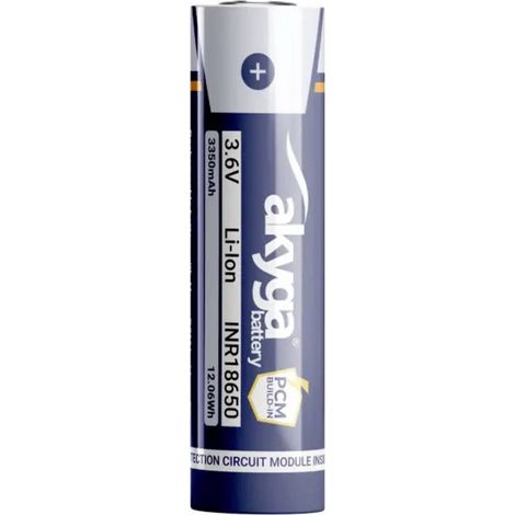Akyga Pile rechargeable spéciale Li-Ion 3.6 V 3350 mAh 1 pc(s) (1/2)