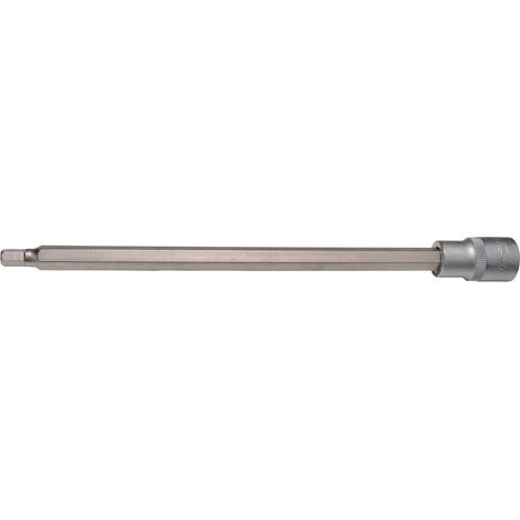 KS Tools 911.1327-240 1/2'' Bit-Stecknuss Innensechskant, 7mm, 240mm (1/2)