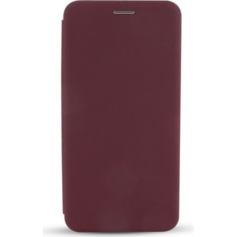 Etui folio Soft Touch pour Samsung A02s/A03s - bordeaux (1/3)