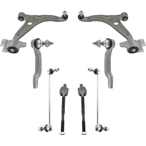 KIT BRACCIO OSCILLANTE 8 PEZZI COMPATIBILE CON MERCEDES-BENZ CLASSE GLB (X247) GLB 180 ( / Kit Sospensione Completo OE/OEM / Bracci Oscillanti + Testine Sterzo / Sostituzione Diretta OEM
