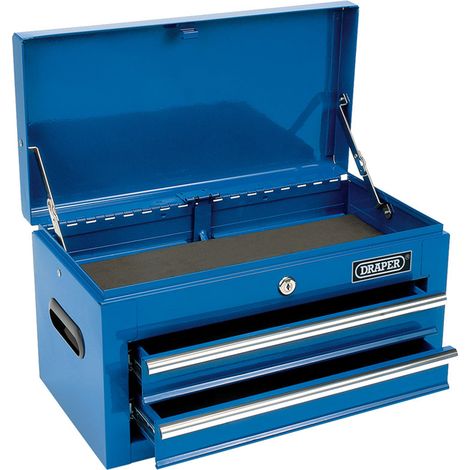 Draper 2-Drawer Tool Chest and Toolbox (Model 03243) – Compact Storage Organizer with Dimensions 460x240x255 mm (1/5)