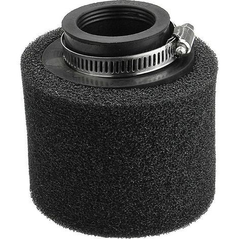 1 filtre à air en mousse double noir 38 mm, compatible ATV et buggy 110/125/150 cc, huilé, haute filtration, lavable (1/5)