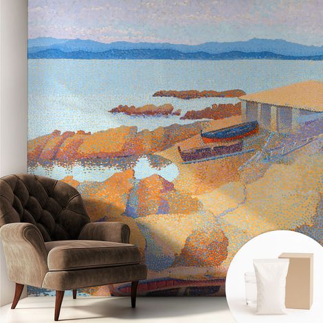 Carta Da Parati Con Design Moderno - Per Rinnovamento Rapido - Non-Woven - Per Interni Moderni Vista sul mare 250x250 cm (1/5)