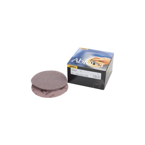 Caja 50 discos abrasivos autoadherentes Abranet Ø 150 mm MIRKA Grano: 240