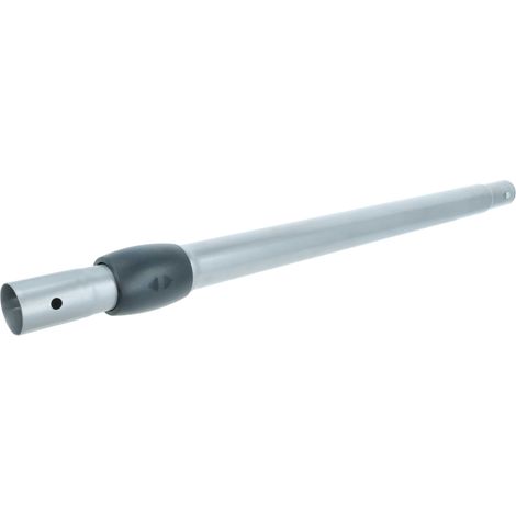 vhbw tubo compatibile con Philips Power Pro FC8769/19, FC8766/11 aspirapolvere - attacco 31 / 33,5 mm, 61,5 - 101,5 cm, argento / grigio