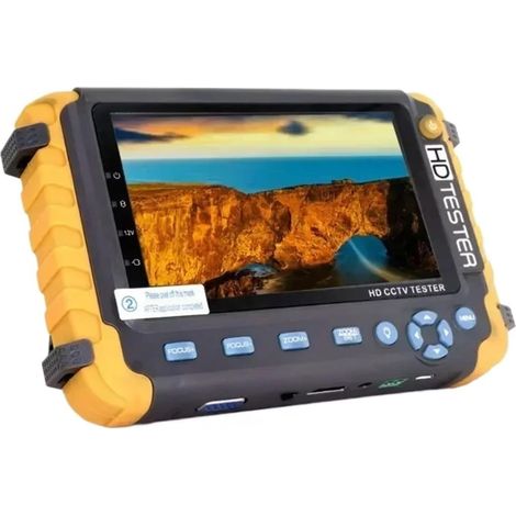 Testeur de vidéosurveillance IV8W IV8C 4 en 1, caméra de sécurité analogique 8MP AHD TVI 4MP CVI, Moniteur avec Test de câble PTZ UTP(with HDMI in) (1/5)