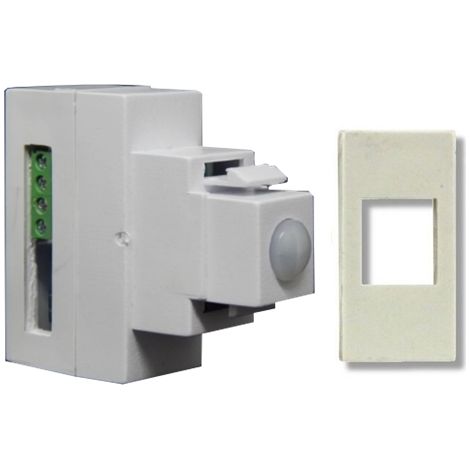 Sirsen a doppia tecnologia filare universale compatibile Legrand Mosaic bianca - DT-KEY