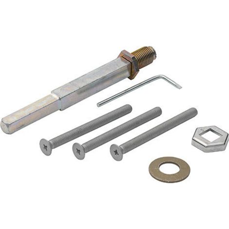 Hoppe HT-Bef-Set, WE.stift, mit Rolle, abges, VK10/8, 77-82, SST, SI-Wechselgrt, f.dur.Tür, verz. (1/2)
