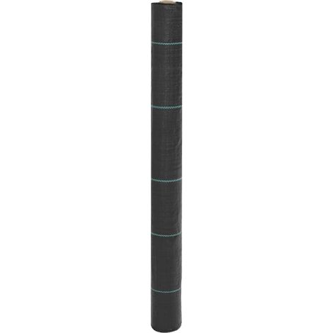 Unkrautvlies Schwarz 1x50 m PP