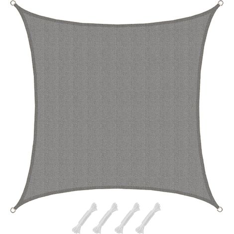 4x4 Toldo Rectangular Permeable - Toldo Vela para Sombra - Toldo Terraza Patio
