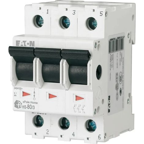 Interrupteur Eaton his-80/3 80A 3 pôles