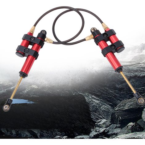 Amortisseurs métalliques à ressort 2 pièces pour véhicules RC 1/10 SCX10 D90 TRX4 (1/4)
