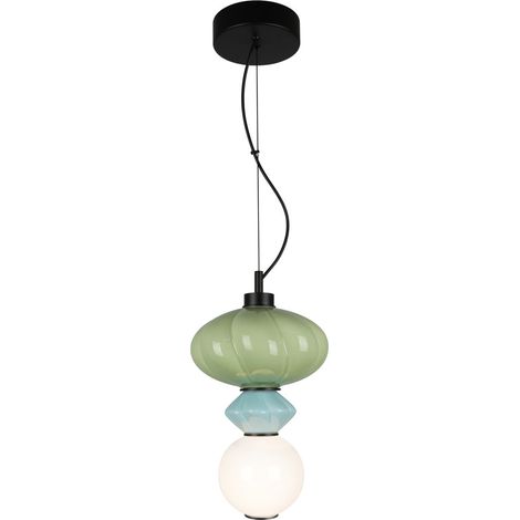 Suspension LED Tordi bleue italux PND-94721-1A-mlti (1/3)