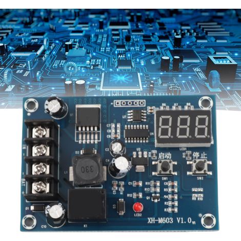 Module de commande de charge de batterie, panneau de protection à commutation automatique XH-M603 1224 V (1/5)