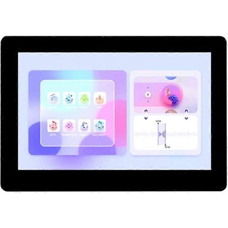 Placa de desarrollo ESP32 S3 con pantalla LCD de 5 pulgadas, resolución 1024x600, pantalla táctil cautiva, sensor HMI LVGL, CAN y RS485. (1/5)