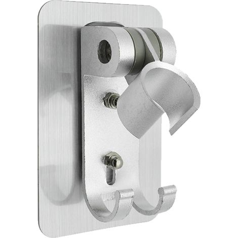 soporte para cabezal de ducha, acero inoxidable 304, ajustable a 55°, montaje en pared, baño (1/5)