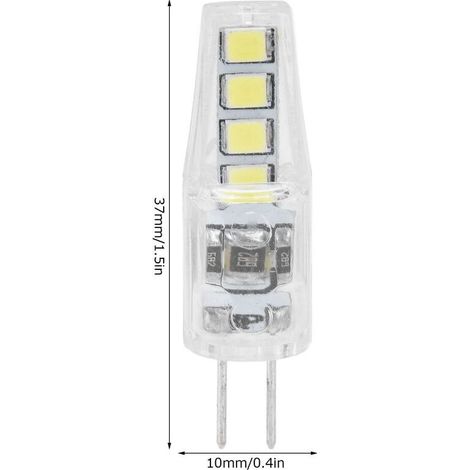 10er-Pack G4-LED-Lampen, 2 W, 180 lm – 360° weißes Licht – Polycarbonat – Ersetzt 20-W-Halogenlampen – 220 V (1/5)