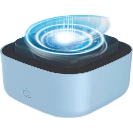 Cendrier purificateur sans fumée avec filtres de rechange et aspiration d'ions négatifs (1/5)