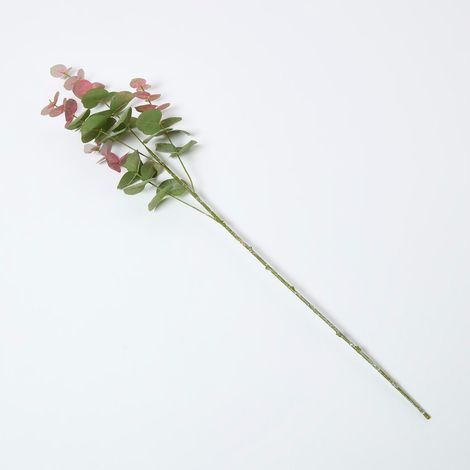 HOMESCAPES Faux Blush Eucalyptus Spray, 85cm (1/5)
