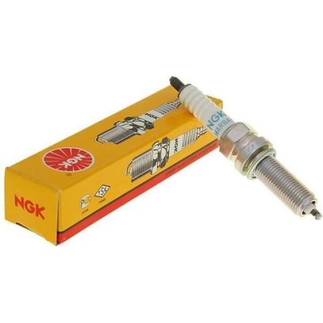 Bougie D Allumage - LMAR8A-9 - Tige Filetée - Pour Moteur De Deux-Roues - 1 Unite (1/2)