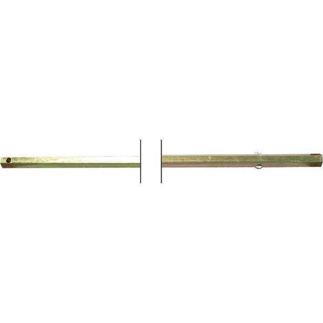 Torbel – Tige passe-caisson recoupable 300 mm – Zingué bichromaté – Pour volets roulants à manivelle – Installation personnalisée (1/3)