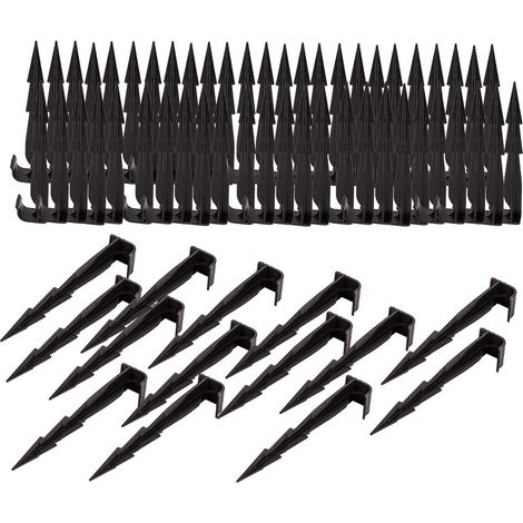 Set di 100 ancoraggi per irrigazione, 16 cm - presa forte - resistenti ai raggi UV - adatti per tubi da giardino, tubi rigidi e tubi per irrigazione a goccia (UE) (1/3)