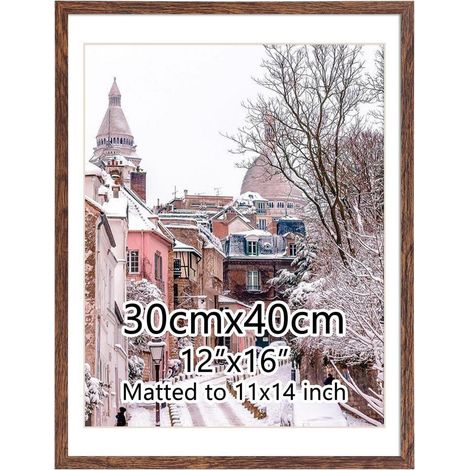 Bilderrahmen Posterrahmen 30x40 cm Wand Büros Wohnungen Kaffee 30x40cm (1/5)