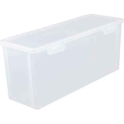 Boîte de rangement pour réfrigérateur, boîte à pain de mie transparente, compartiment à pain de mie. (1/3)