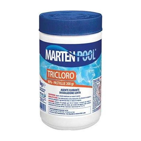 3,0 x TRICLORO X PISCINA PASTIGLIE MARTEN