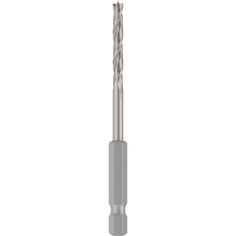 Bosch 1x Broca para madera PRO Wood HSS (para Madera blanda, Madera dura, Ø 4,00 mm, Professional Accesorios Taladro/atornilladores perforadores)