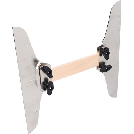 Ensemble de gabarits pour marches d'escalier : outils de coupe de rechange, marches, contremarches, plaques de serrage, outil de traçage (1/5)
