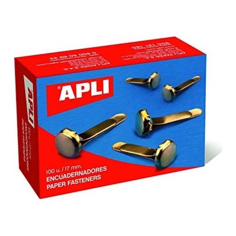 APLI C.100 encuadernadores sin arandela 17mm