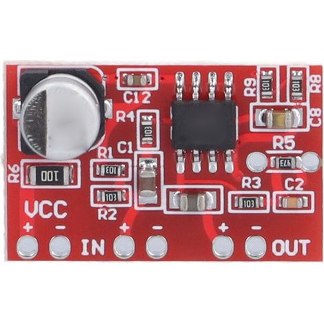 Module de carte amplifiée à deux canaux, conception stable et durable, carte de préamplificateur de microphone dynamique (1/5)