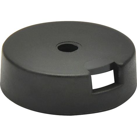 Wagner QuickClick Möbelgleiter BASIC zum Anschrauben ø 20mm, Höhe 7mm, schwarz, 4 Stk (1/3)