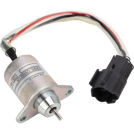 Jeffergarden Solénode d'arrêt DC12V 11923377931 Remplacement en métal haute performance pour Hyundai (1/4)