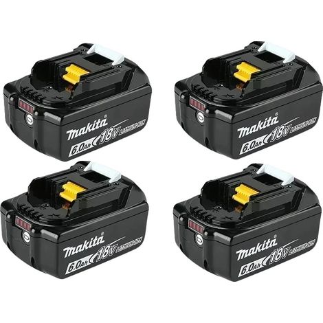 Akku für Elektrowerkzeuge, hohe Kapazität, sichere Bedienung, 4PCS 6.0Ah Batterien (1/2)