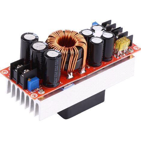 Aufwärtsspannungswandler, Leistungswandler-Aufwärtsmodul, 30 A auf 10–60 V Ausgang, 12–90 V Industrienetzteilmodul (1/5)