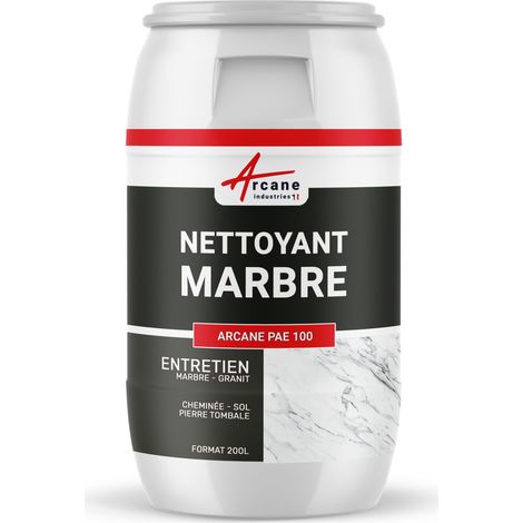 Nettoyant spécial marbre et granit pour tache sur carrelage, cheminé et plan de travail - 200 L  - ARCANE INDUSTRIES