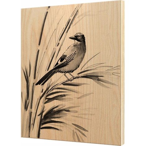 Póster de madera Imagen sobre contrachapado 28x39cm SP926 (1/5)