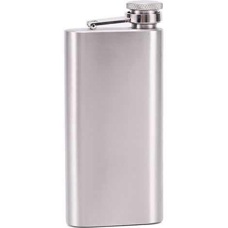 Flask - Acier Inoxydable 200 ml - Pour Alcool - Usage Extérieur Cuisine Chasse Pêche Camping - 1 Pièce (1/5)