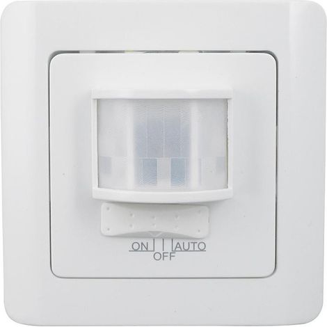 Detector de movimiento 120g arriba DämmerungsRegler Max. 12m Weiss