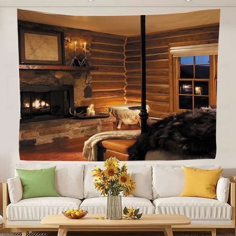 living room tapestry Printed Bedroom Tapestry Quick Dry for Woman Teen Girls Room