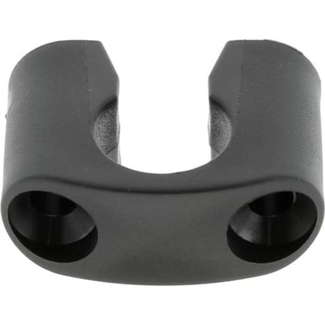 Lacet espagnolette collier en U en plastique noir entraxe 36mm Volet Battant Fenêtre Butée Maintien