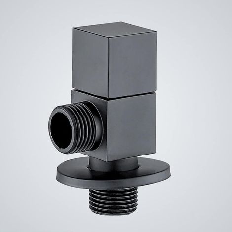 Mitigeur de cuisine - 2 pouce - G1/2 - 1/2" - laiton - noir (1/5)