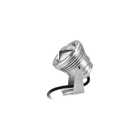 Lumière sous-marine télécommandée 12V 10W RGB – étanche – projecteur aquarium poisson piscine jardin – argent