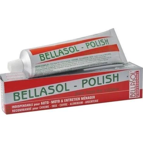 Bellasol pasta de mantenimiento para metales 150 mL tubo práctico