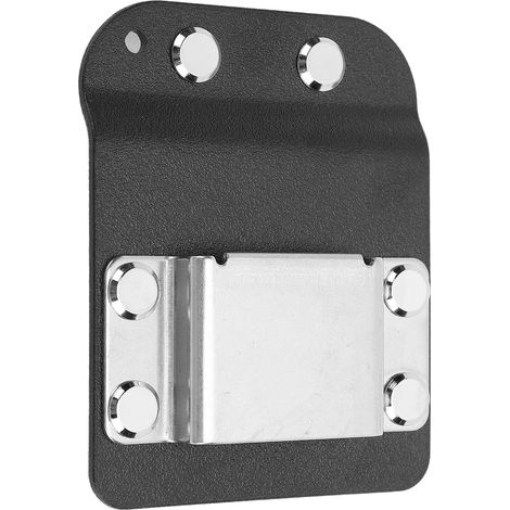 Étui porte-mètre ruban en acier inoxydable, étui à outils portable pour perceuse, porte-ceinture pour plombiers, électriciens et charpentiers (1/5)