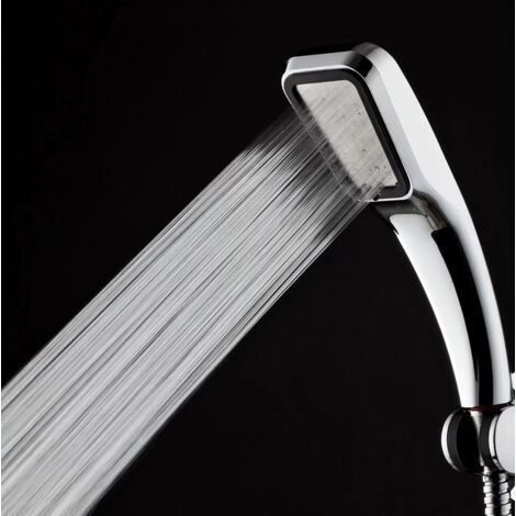 300 Hole Pressurized Shower Head, Handheld Shower Head, Household High Pressure Pressurized Shower Head (1/4)